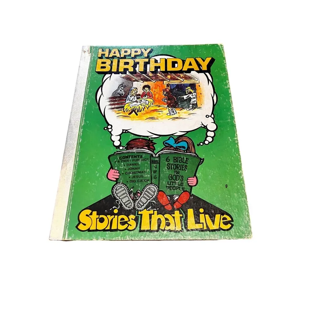 Happy Birthday, Stories that Live, Bible Vintage‎ Children's Book, VTG